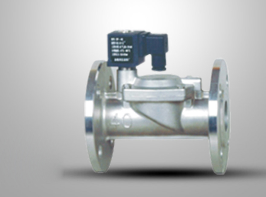 法蘭式大口徑液、氣電磁閥